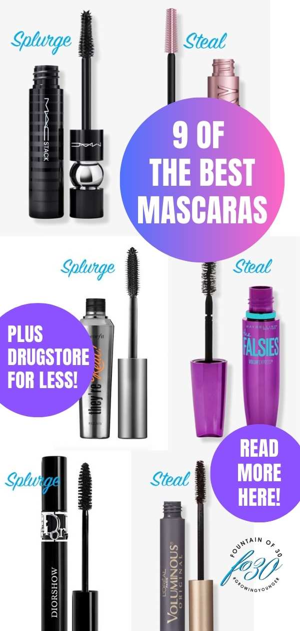 9 of the best mascaras plus drugstore dupes for less fountainof 30