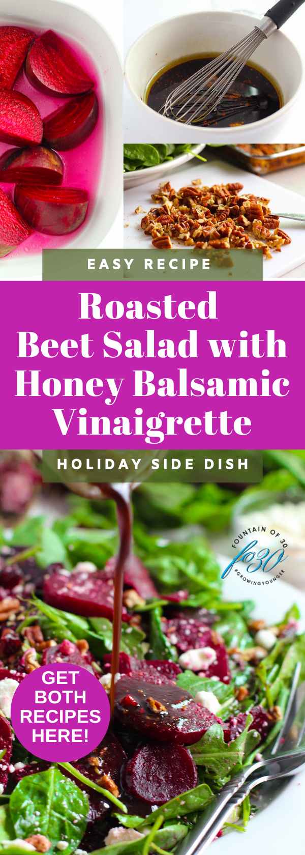 holiday side dish beet salad recipe fountainof30