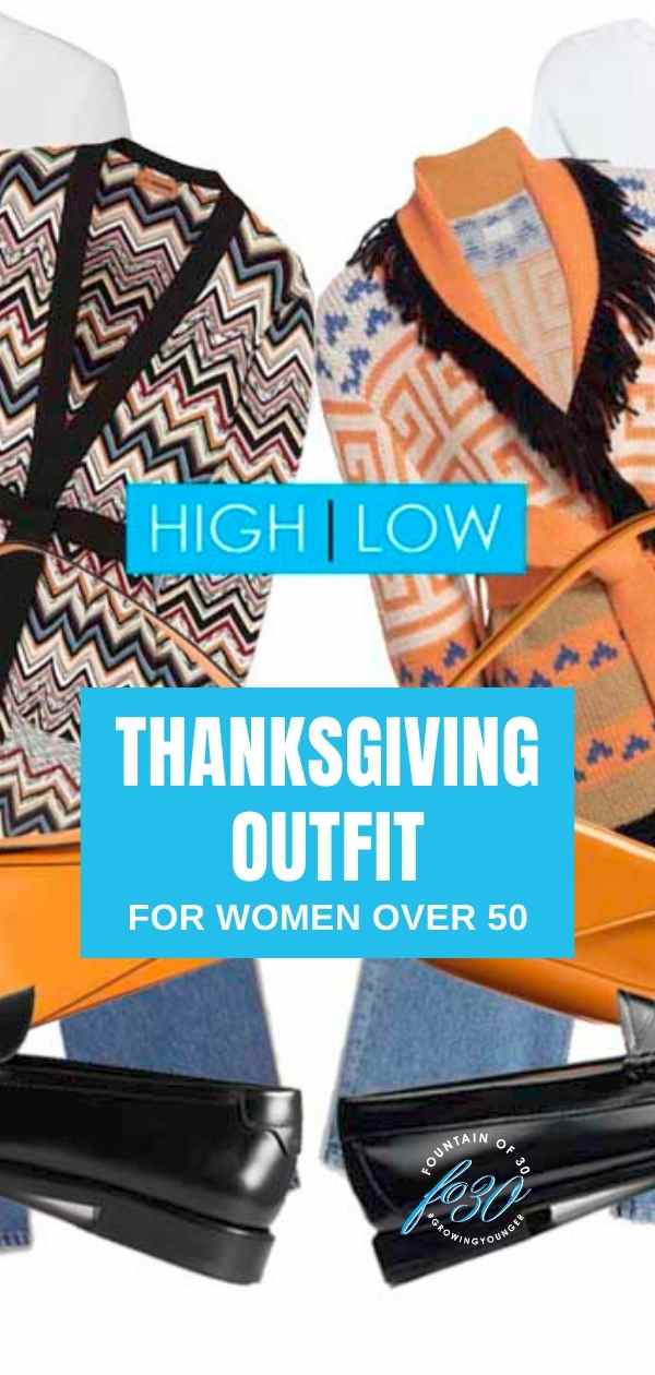 high low style Thanksgivng outfit fountainof30