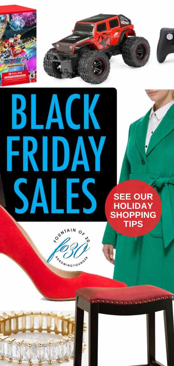 black friday sales and holiday shopping tips fountainof30