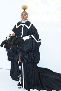 black creative outfit white trim Janelle Monae fountainof30 fashion