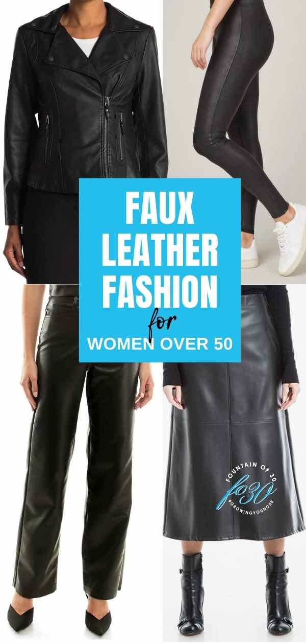 best ways to wear leather over 50 fountainof30