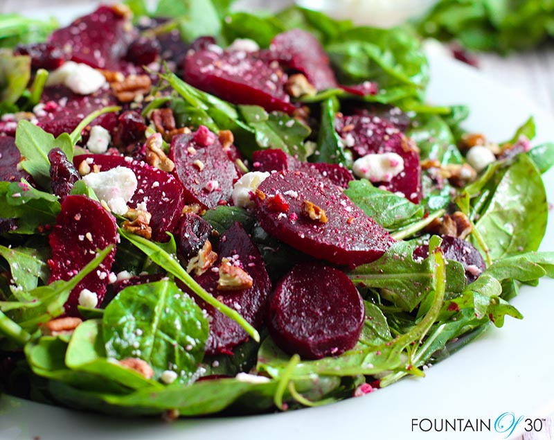 roasted beet salad holiday side dish fountainof30