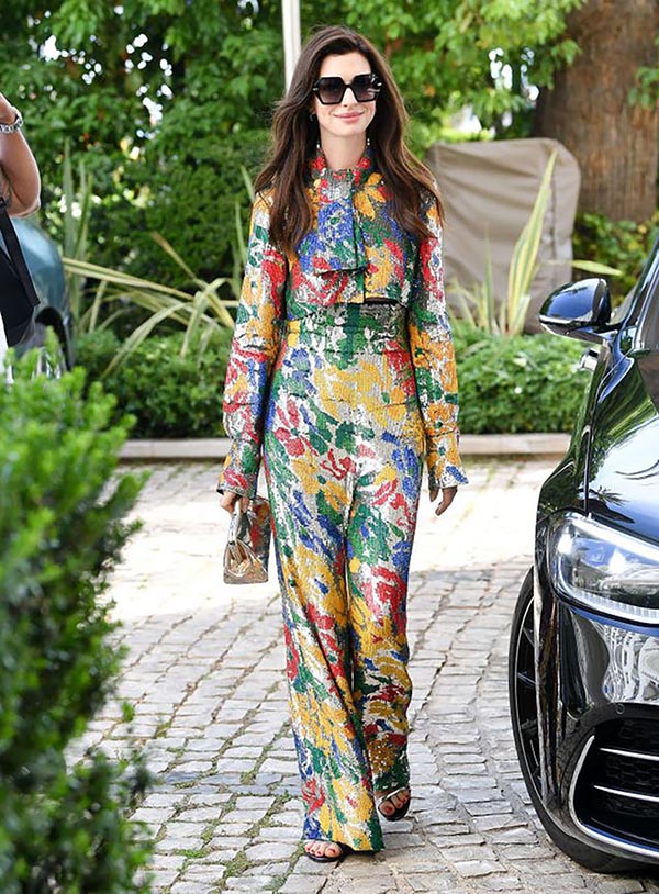 Jennifer Connelly shows off her sensational sense of style as she attends  Louis Vuitton's PFW show