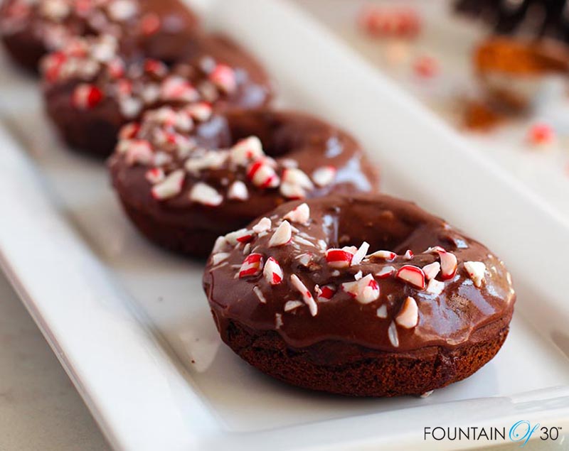 peppermint chocolate donuts fountainof30