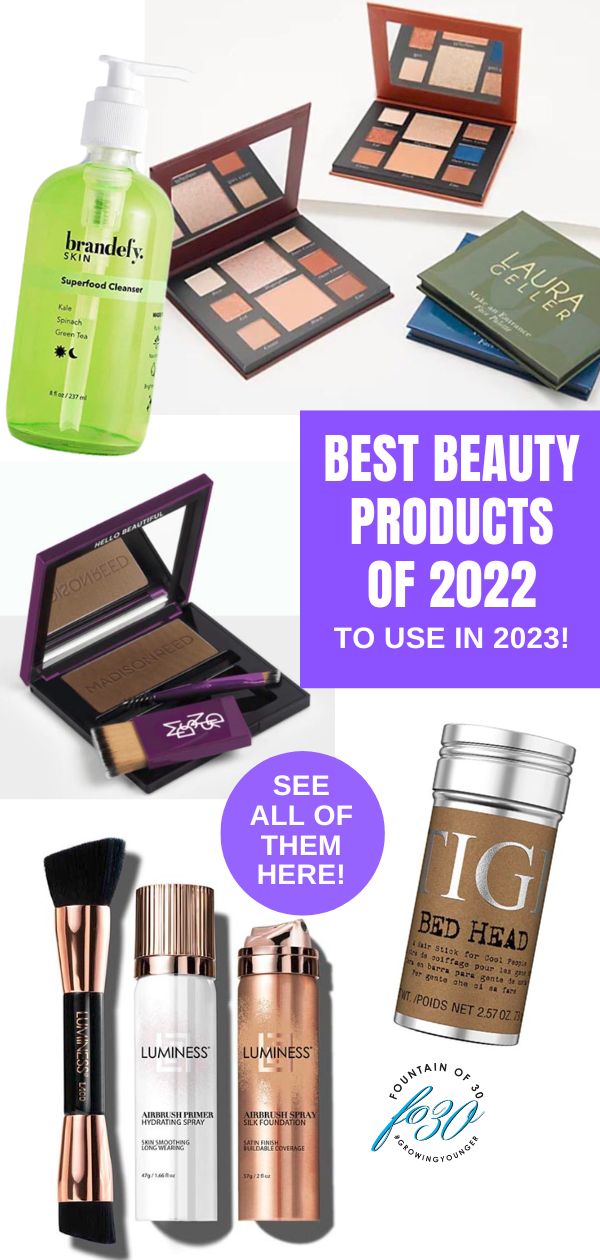 top beauty products of 2022 to continue to use in 2023 fountainof30