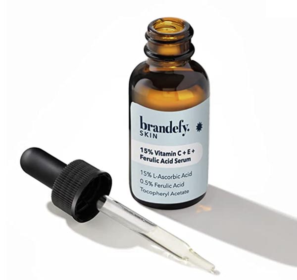 brandefy serum with dropper fountainof30