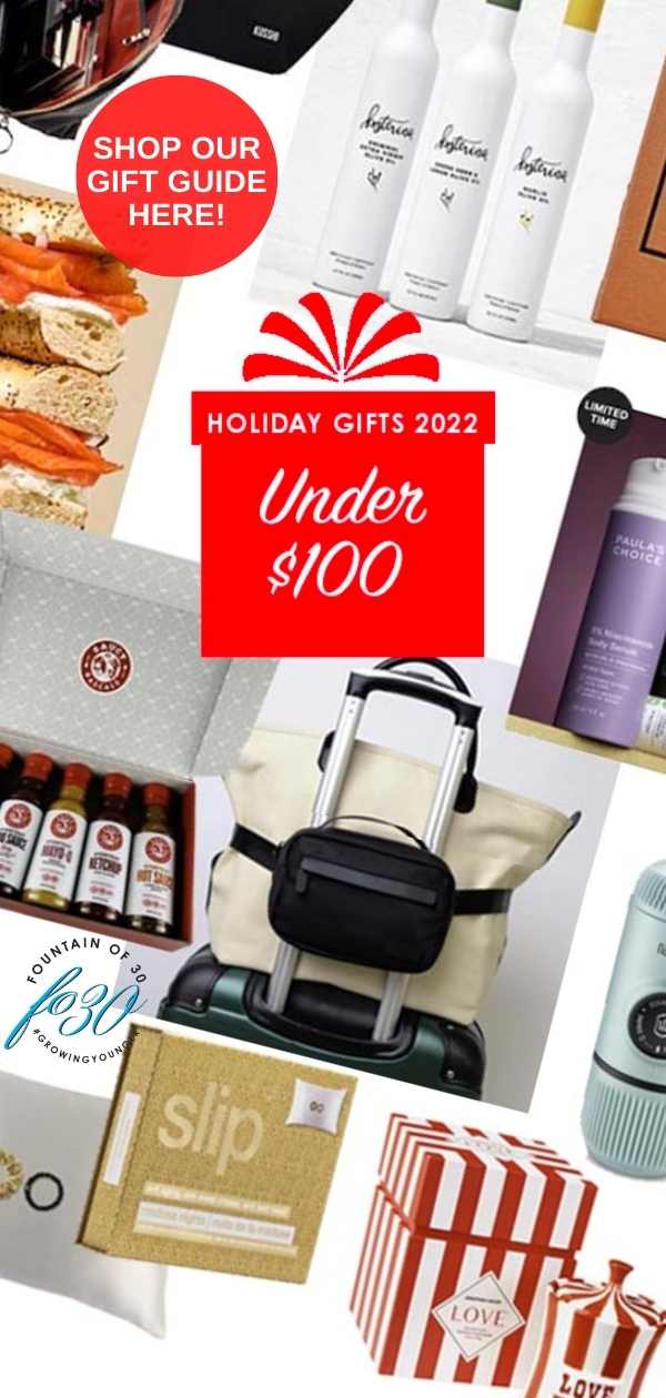 holiday 2022 gift ideas under 100 dollars fountainof30