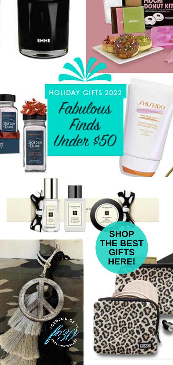 holiday 2022 gift guide fabulous finds under $50 fountainof30