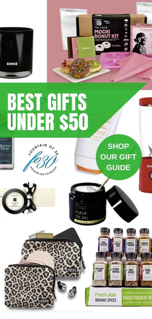 gift ideas under $50 fountainof30