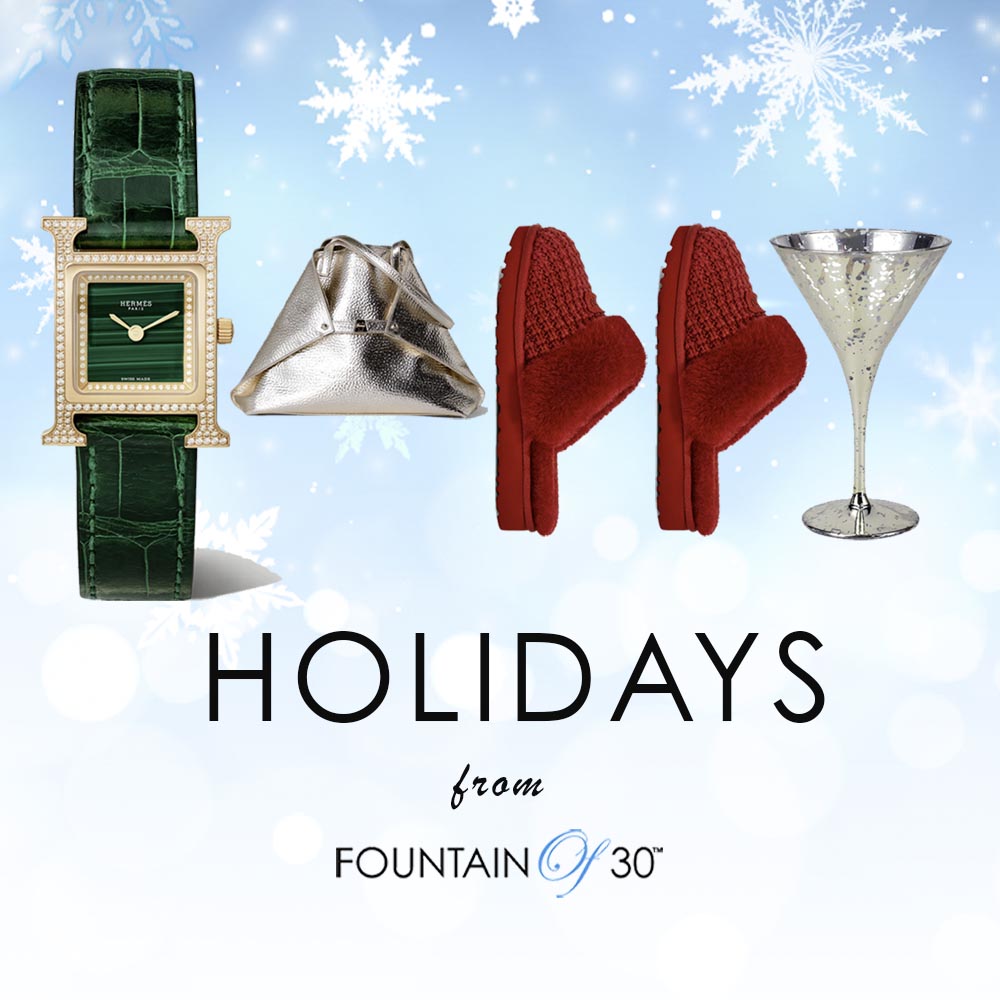 happy holidays 2022 fountainof30 fashion gifts recipes