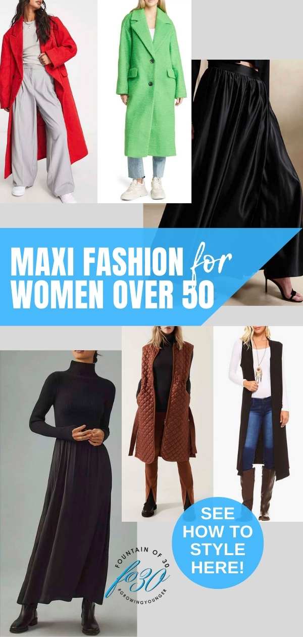 Full Length Glamour: Chic Maxi Looks for Women Over 50 - fountainof30.com