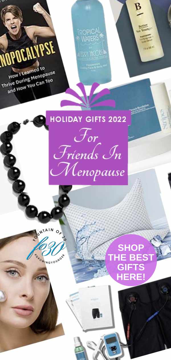 holiday gift guide 2022 friends in menopause fountainof30