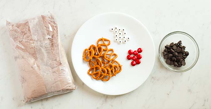 Rudolph Brownies ingredients