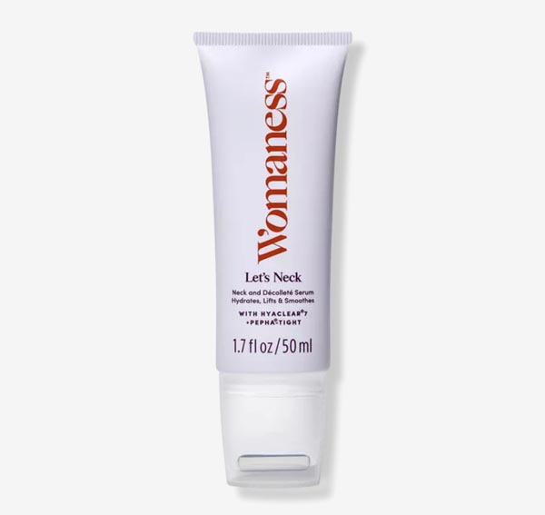 womaness lets neck cream and roller fountainof30