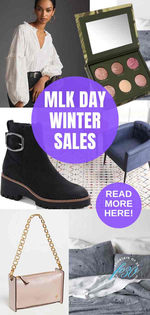 mlk day sales and winter sales fountainof30