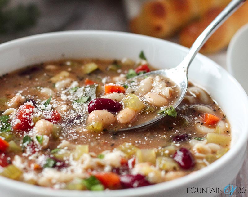 Olive Garden minestrone soup recipe fountainof30