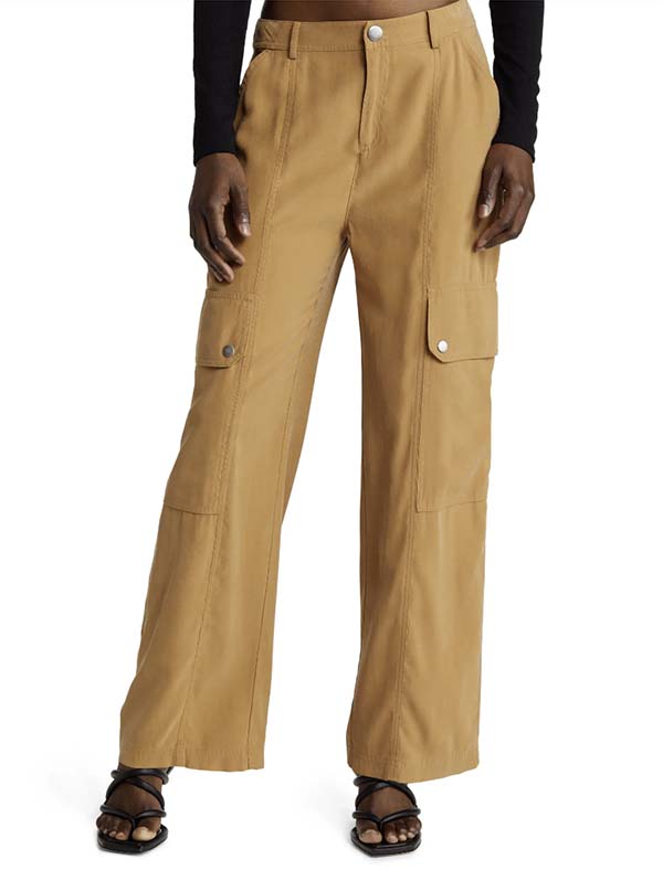 Open Edit Straight Leg Cargo Pants fountainof30