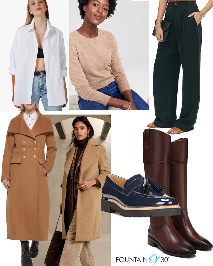 Closet Staples Update For Women Over 50 For The New Year - fountainof30.com