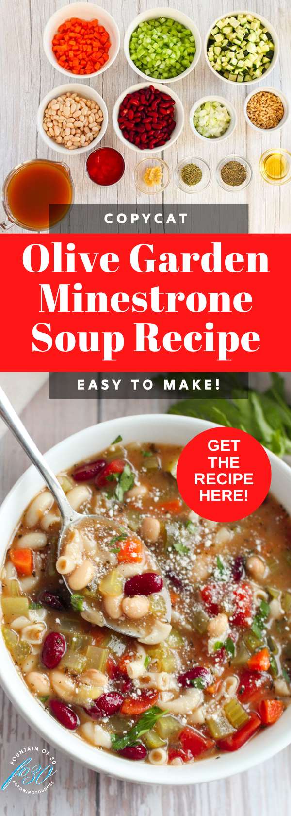 Olive Garden Minestrone Soup Recipe Fountainof30