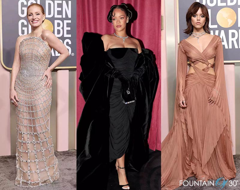 golden globes awards 2023 fashion fountainof30