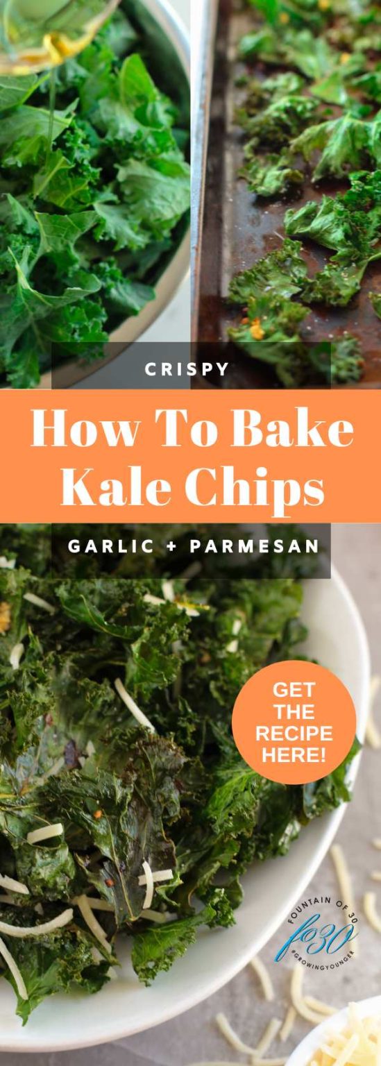 Crispy Garlic Baked Kale Chips How to Make Them In The Oven