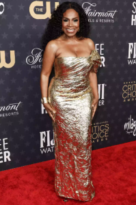 Sheryl Lee Ralph gold gown