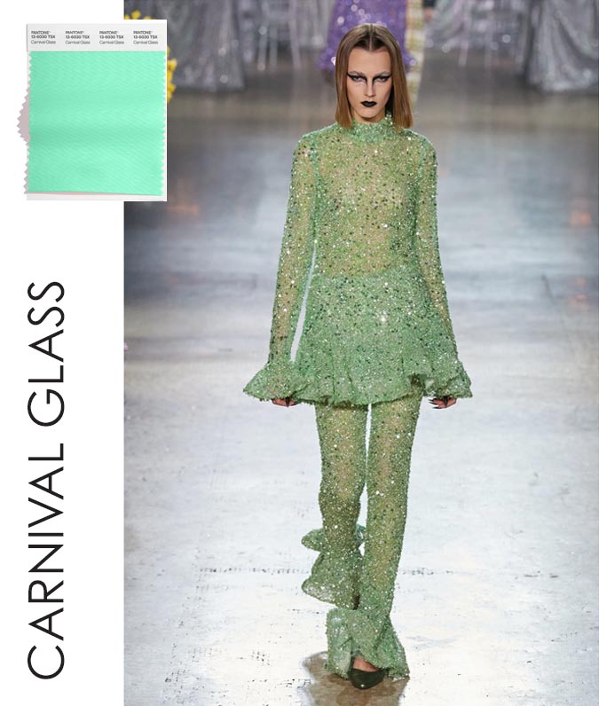 Carnival Glass At Rodarte Fall 2023 fountainof30