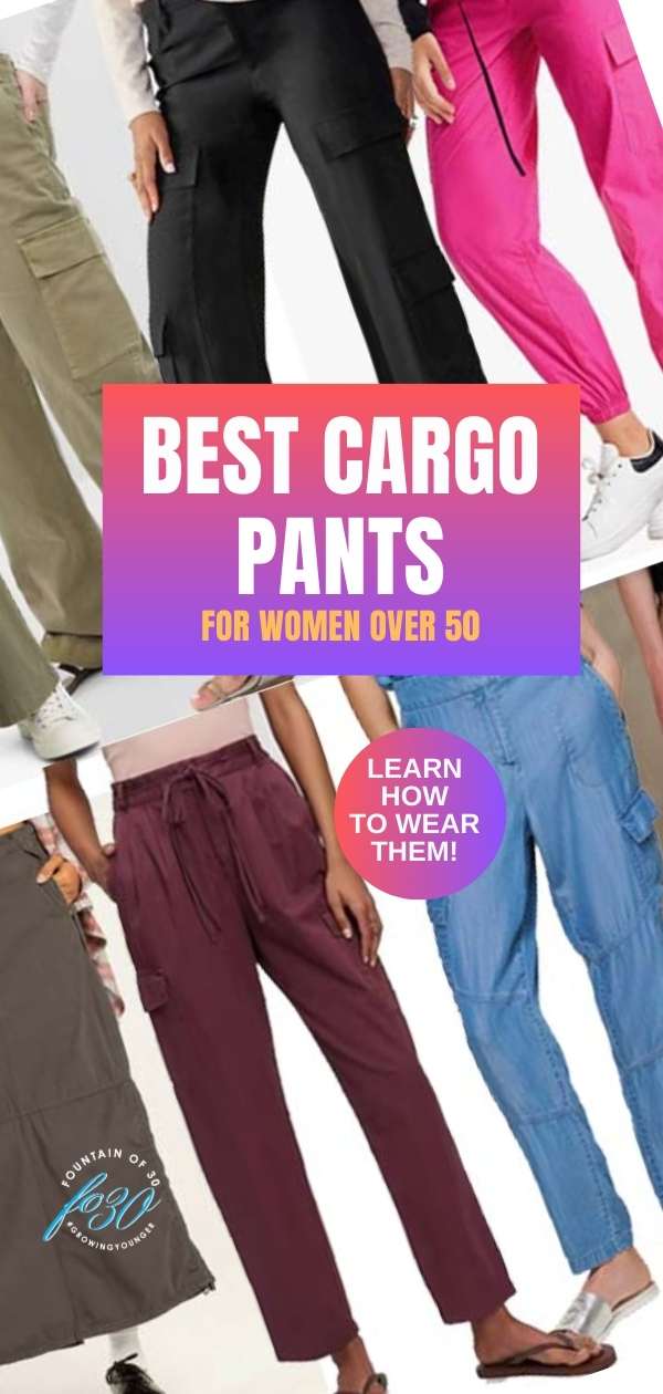 best cargo pants for women over 50 fountainof30