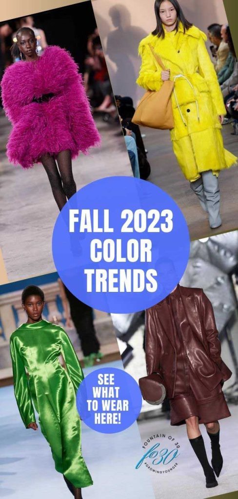Pantone Top 10 NYFW Fashion Color Trends For Fall 2023 Fountainof30