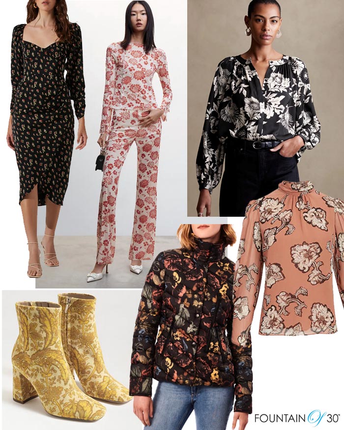 floral print dresses sets tops boots jackets fountainof30