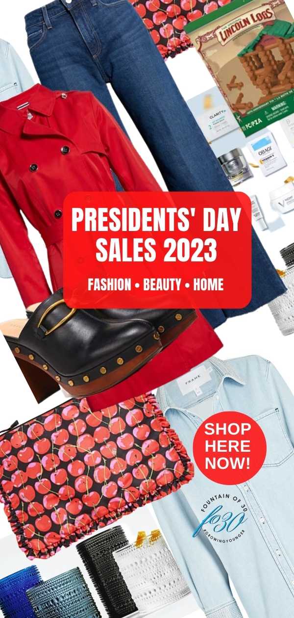 presidents' day sales 2023 fashion beauty home fountainof30