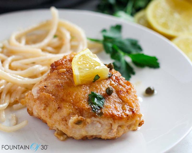 Easy Chicken Piccata Recipe with Lemon and Capers (Gluten-Free