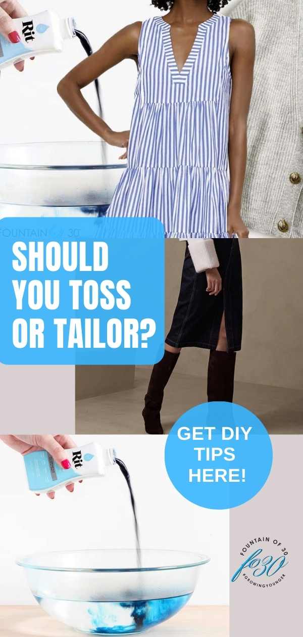 what you should toss or tailor when closet cleaning fountainof30