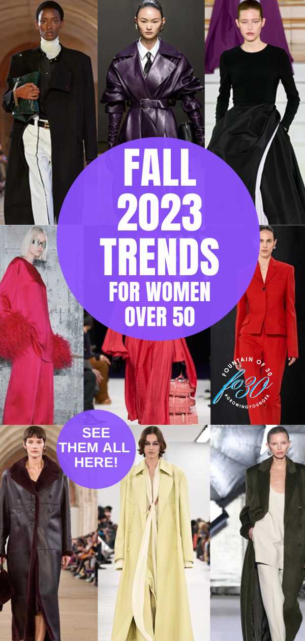 9 Of The Best Fall 2023 Fashion Trends For Women Over 50