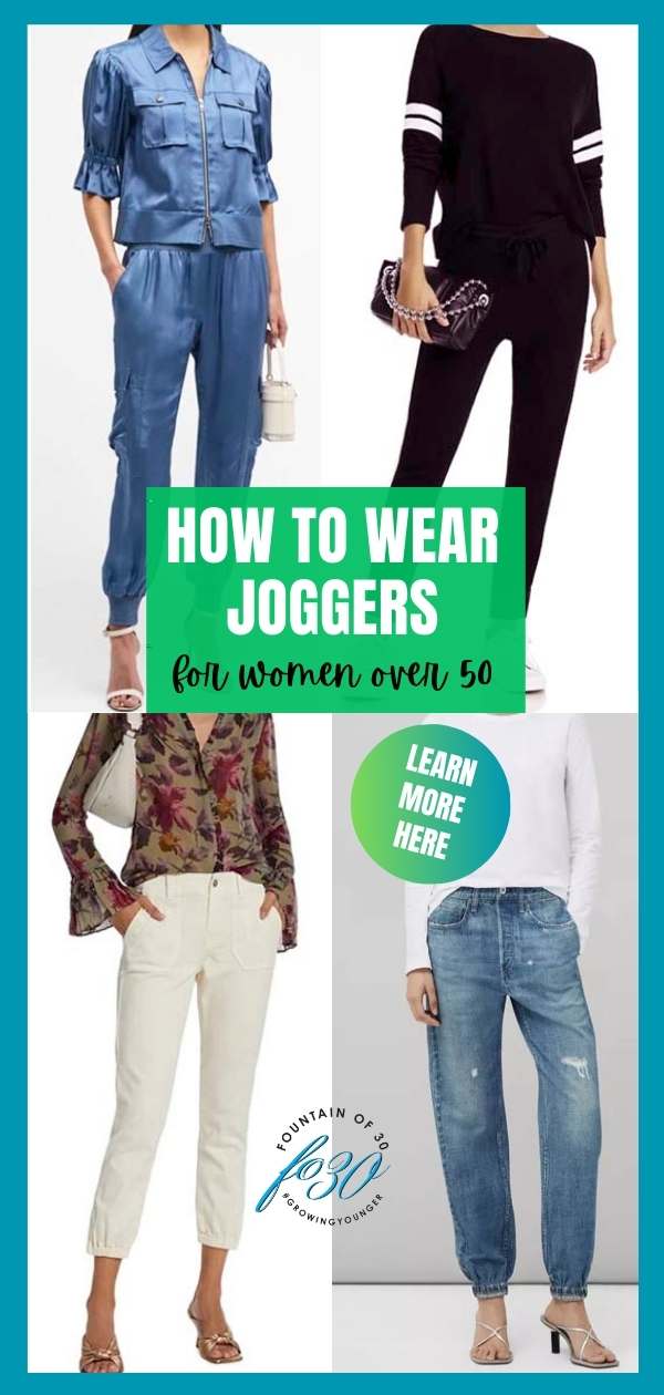 how to wear joggers for women over 50 fountainof30