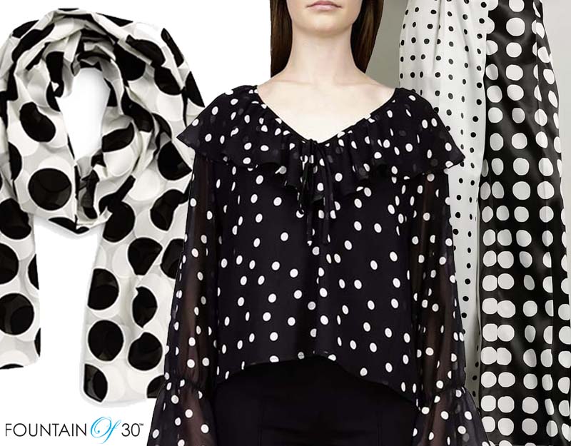 polka dot trend for spring 2023