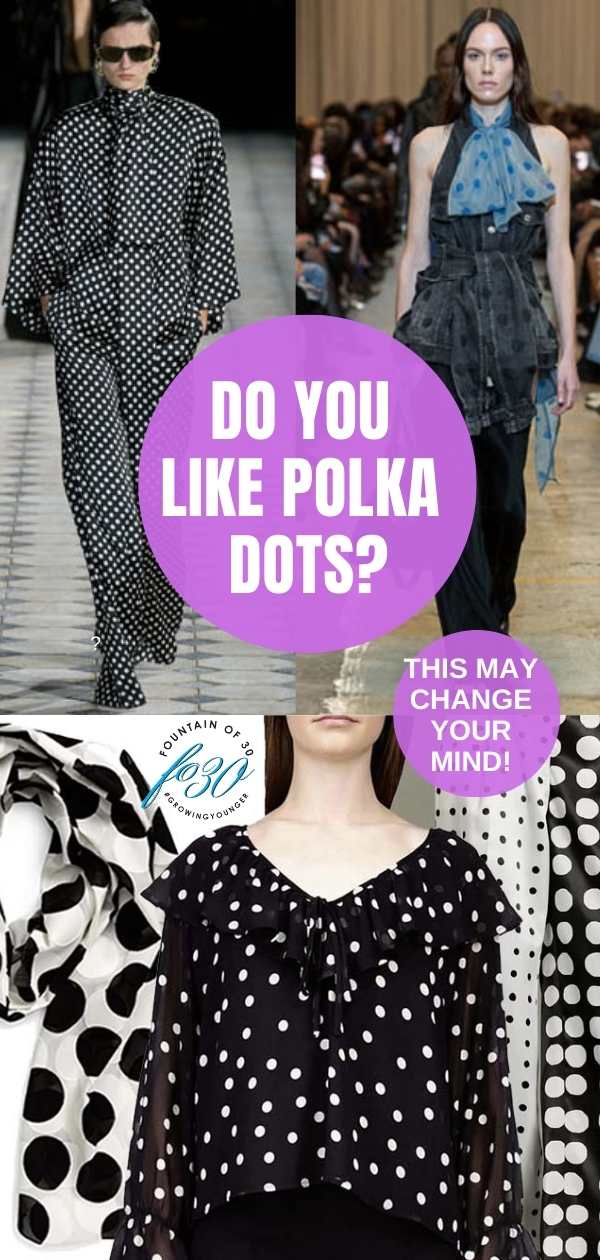 how to wear polka dots fountainof30
