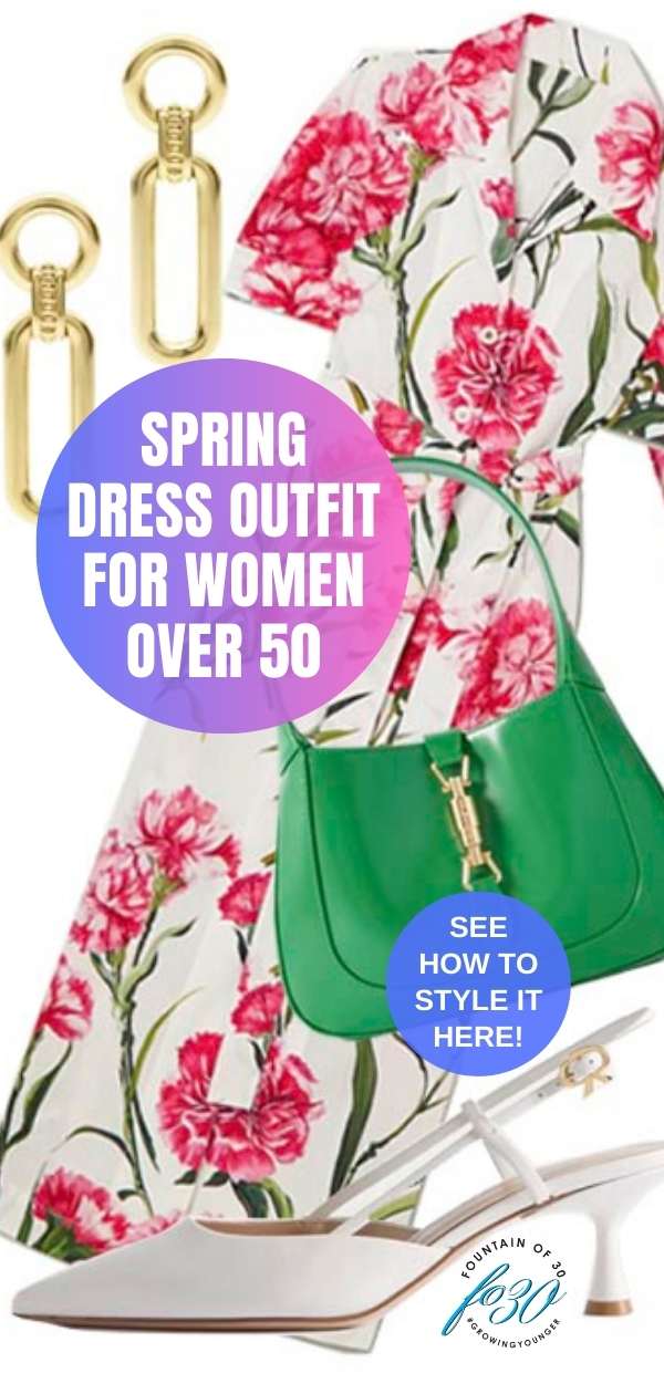 How to Style An Easter Dress Outfit for Women Over 50 High or Low ...