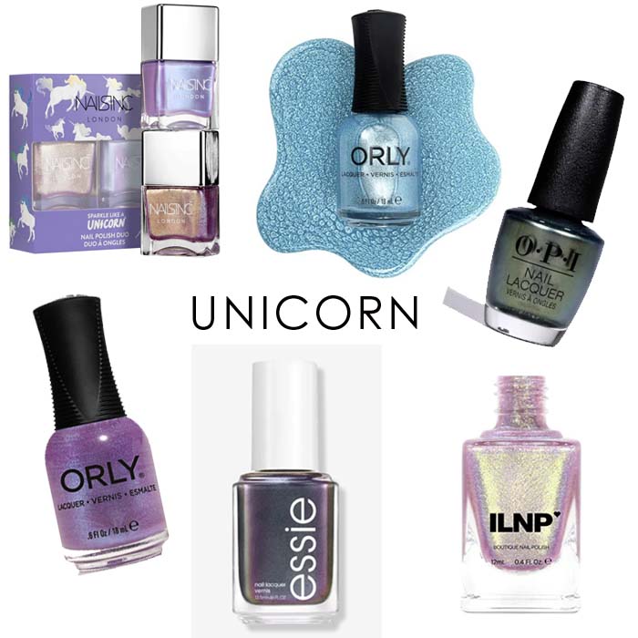 unicorn nail colors summer 2023 trend fountainof30