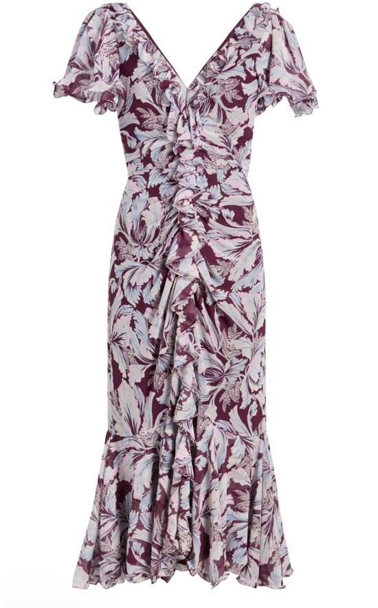 flapper style Multi Tulip Clio Dress