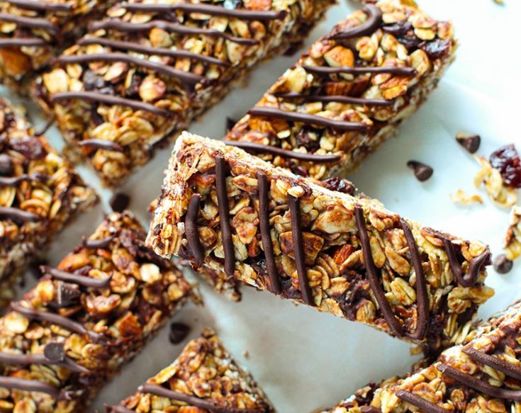 Cherry Chocolate Granola Bars