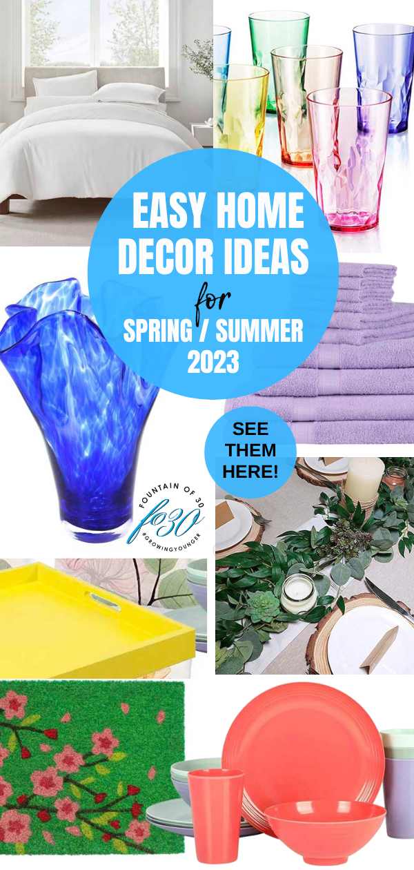 easy home decor ideas spring summer 2023 fountainof30