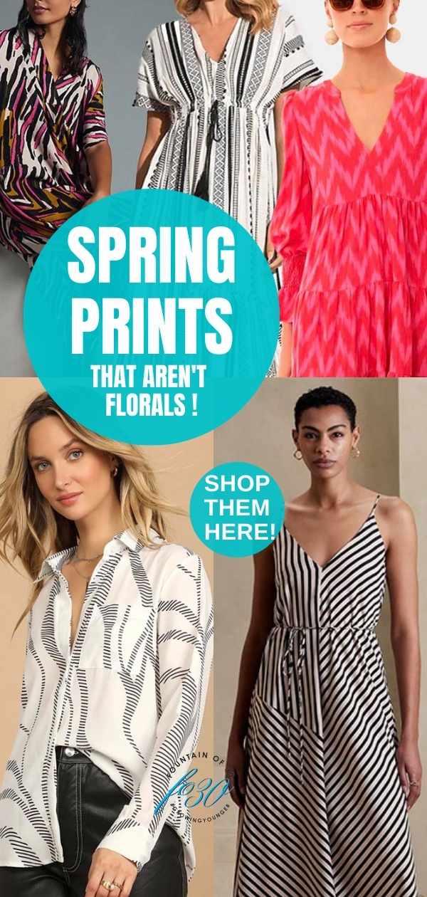 spring 2023 fashion prints stripes abstracts ikat animal prints fountainof30