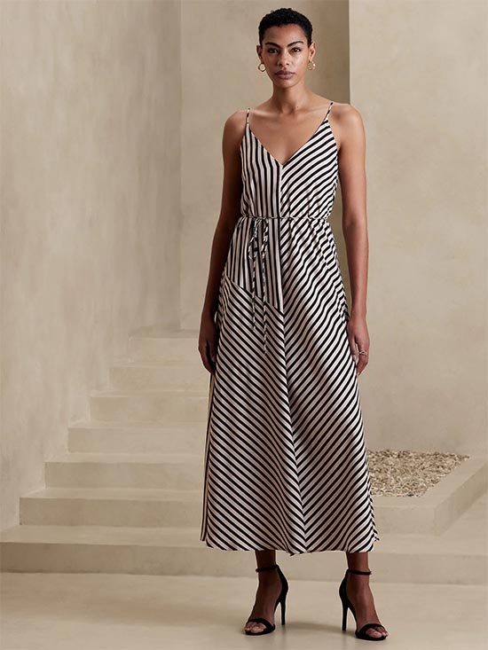 Fashion Prints For Spring multi stripes dress fountainof30