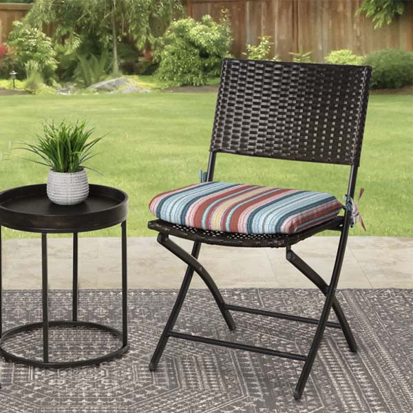 stripe outdoor patio seat cushion fountainof30