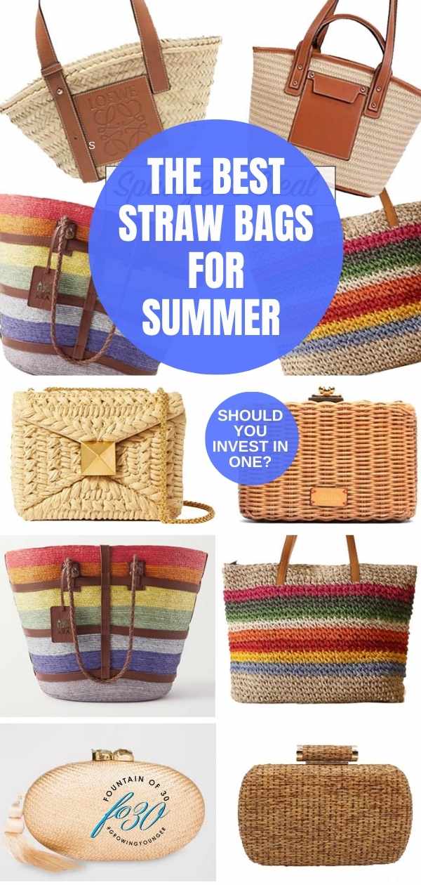 best straw bags for summer fountainof30