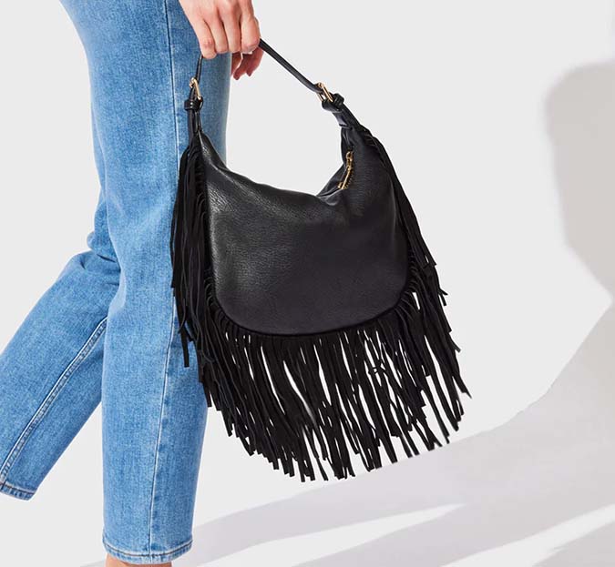 black fringe bag fountainof30