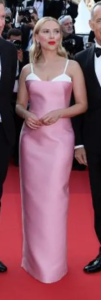 Scarlett Johansson In pink Prada