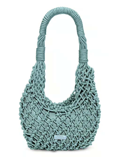 textured aqua Hobo Bag fountainof30